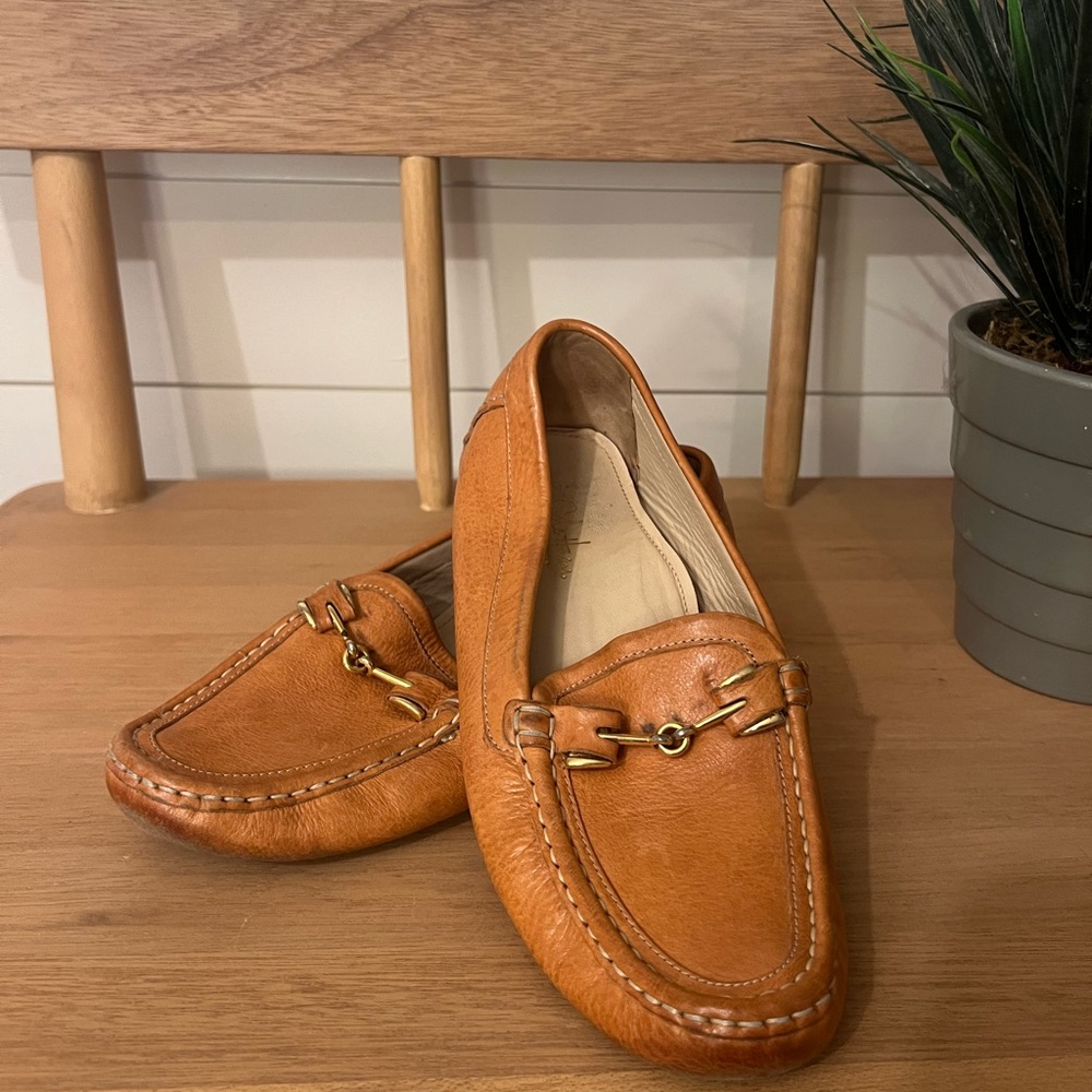 Women’s Cole Haan Leather Driving Loafers